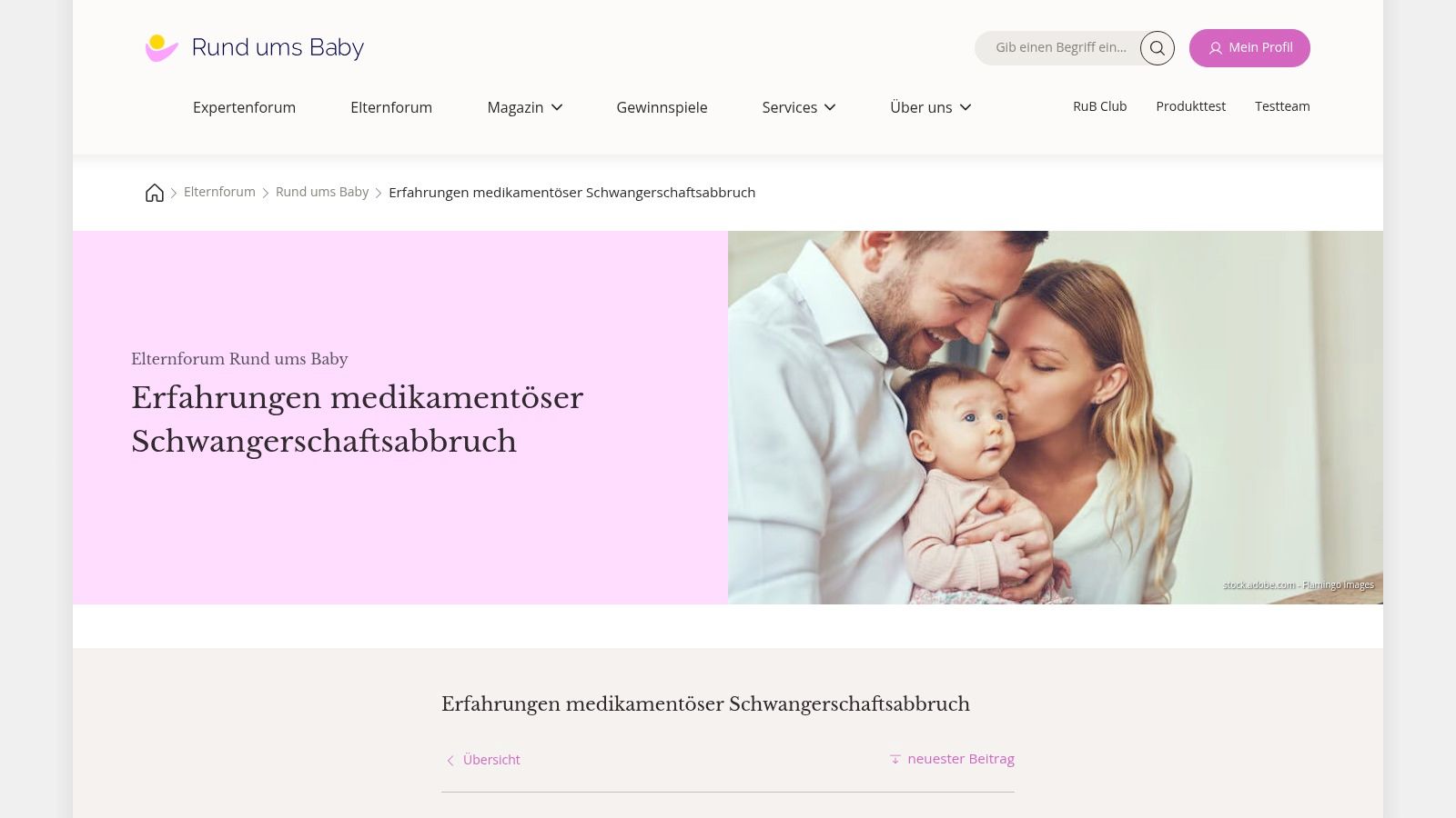 Rund-ums-Baby.de – Erfahrungsbericht medikamentöser Schwangerschaftsabbruch
